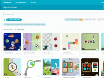 NeuronUP Platform interface