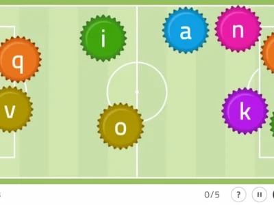 NeuronUP Activities - Bottlecaps with letters