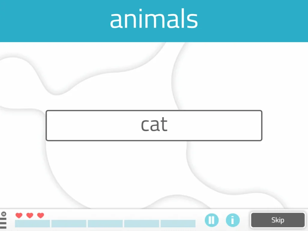 NeuronUP Activities - Categories Against Time