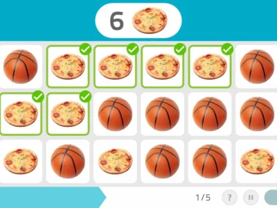 NeuronUP Activities - Counting and Selecting