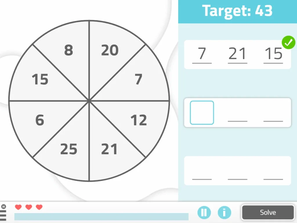 NeuronUP Activities - Hit the Target Right