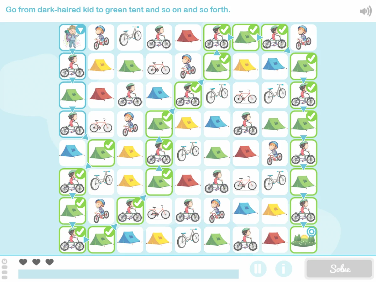 NeuronUP Activities - Maze-Complete-Advance