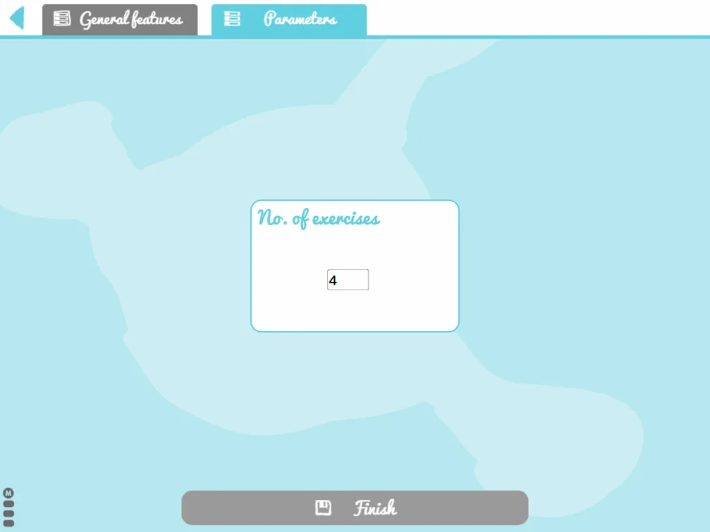 NeuronUP Activities - On which side does it go - Parameters