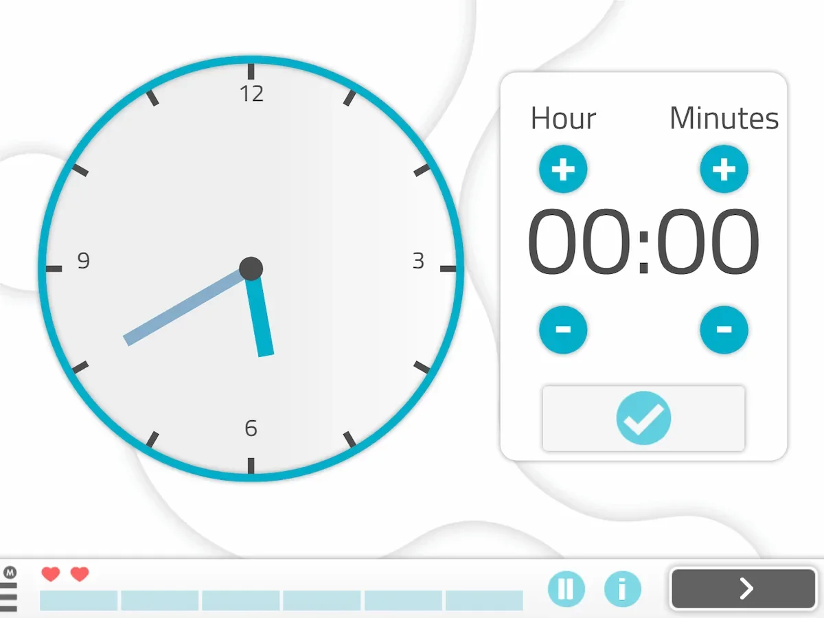 NeuronUP Activities - Telling the time