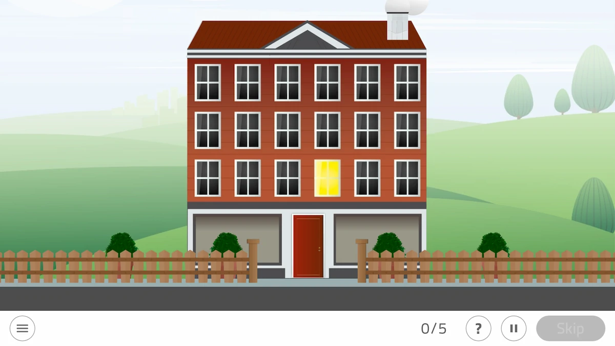 NeuronUP Activities - The Last Light On