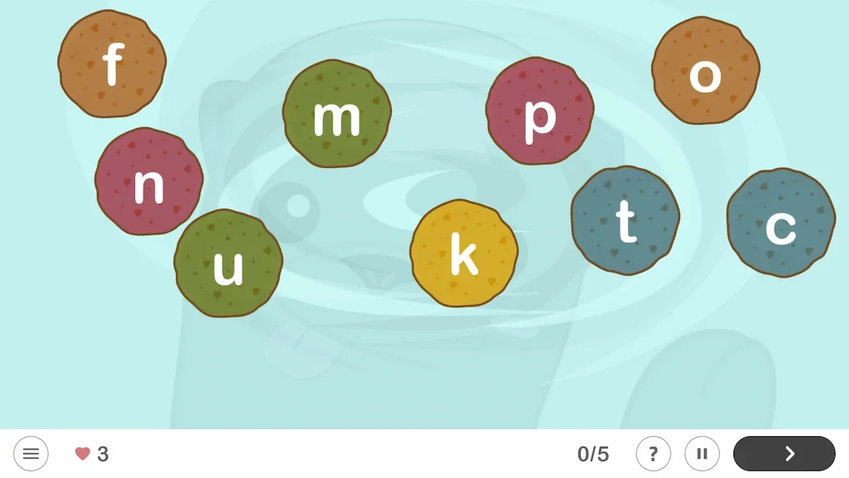 NeuronUP Activities - The Little Litter Glutton