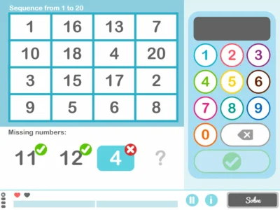 NeuronUP Activities - The Missing Number