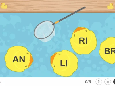NeuronUP Activities - Word Fishing