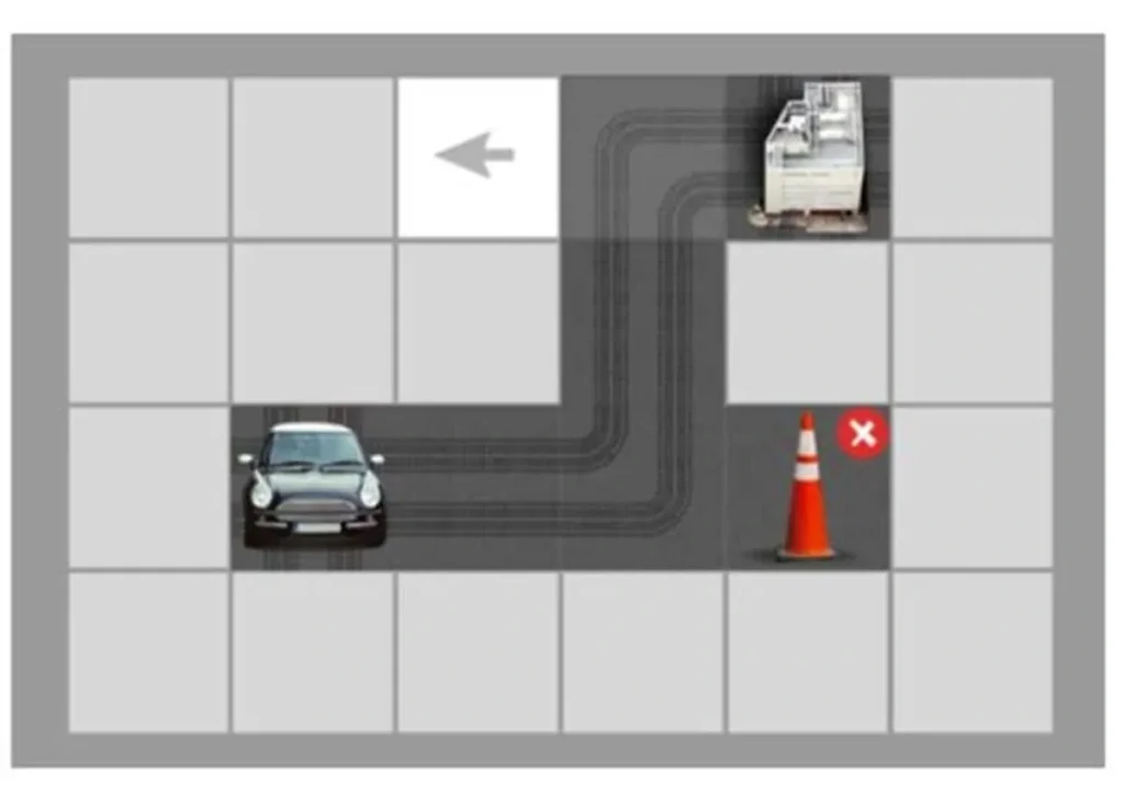 actividad de memoria para adultos obstáculos en la carretera