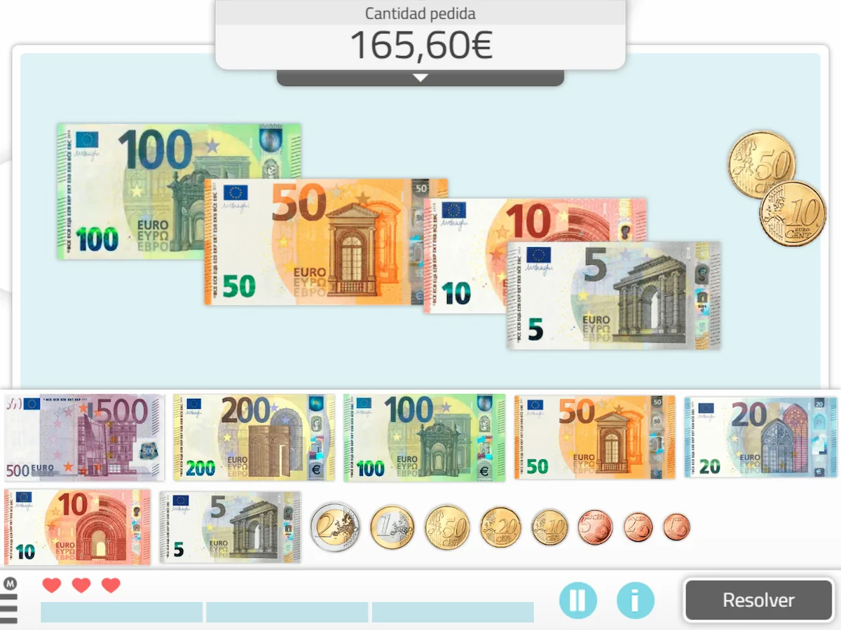 Actividad de NeuronUP - Pagos exactos