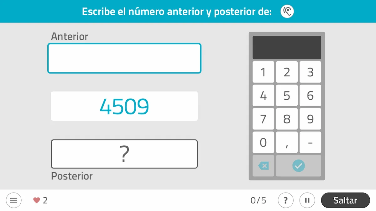 Actividad de NeuronUP - Mayor y menor