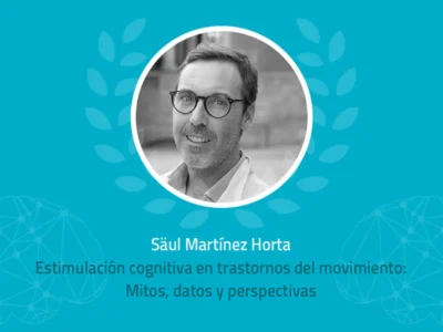 El neuropsicólogo Saül Martínez Horta imparte una ponencia sobre estimulación cognitiva en trastornos del movimiento