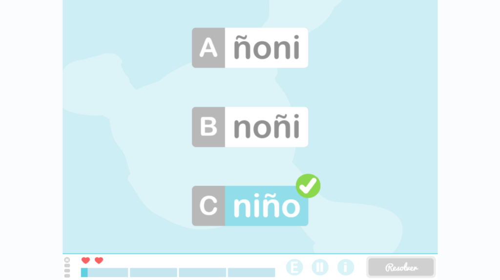 Ficha para trabajar la discriminación en niños. Actividad NeuronUP: ¿Cuál existe?