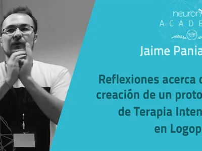 Jaime Paniagua - Terapia Intensiva en Logopedia