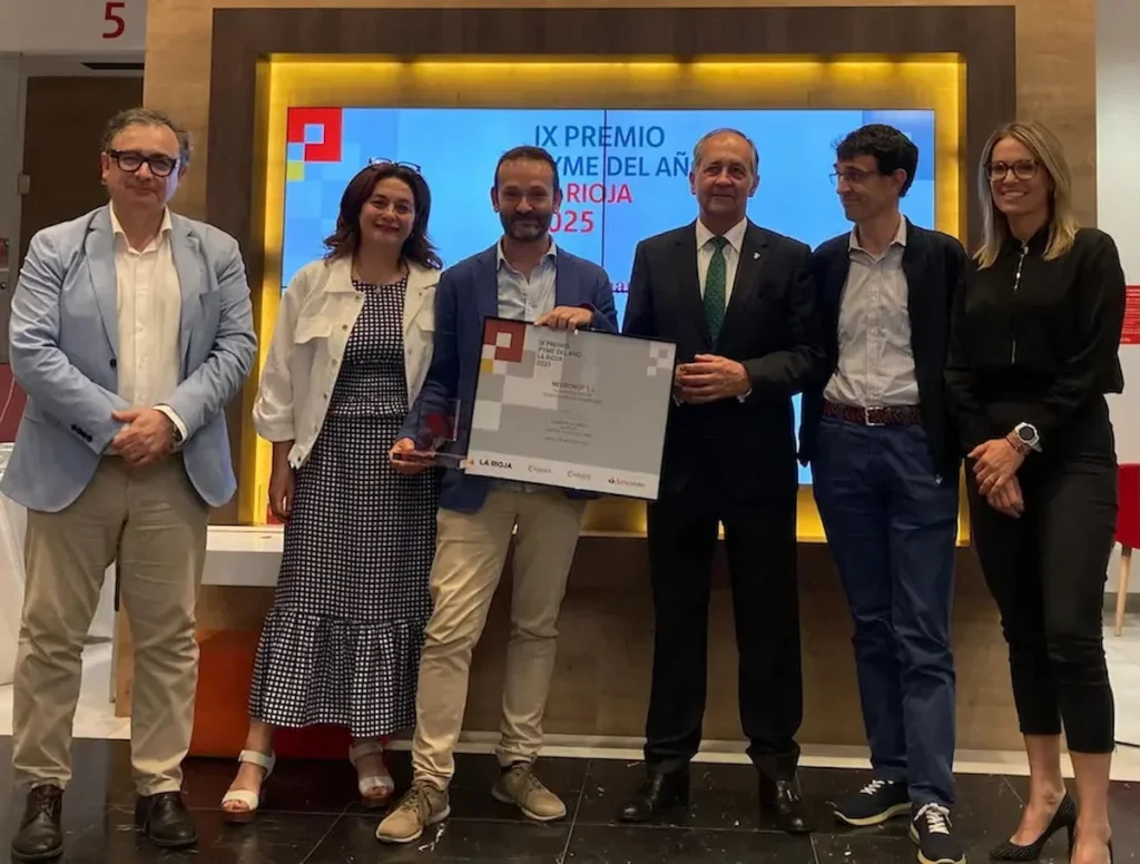 NeuronUP gana el Premio PYME del Año 2025 en La Rioja