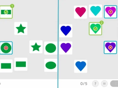 Formas gemelas y Emparejamiento de colores