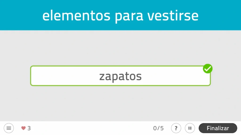 Actividades NeuronUP - Categorías a contrarreloj