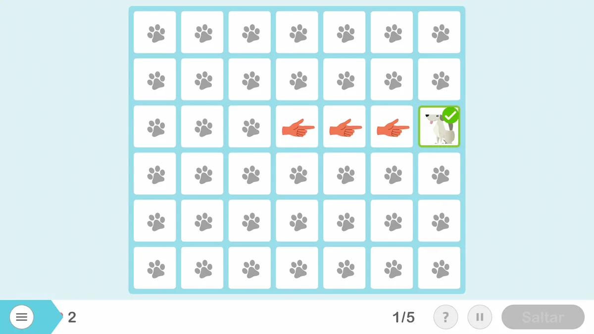 Actividades NeuronUP - Encuentra a Toby
