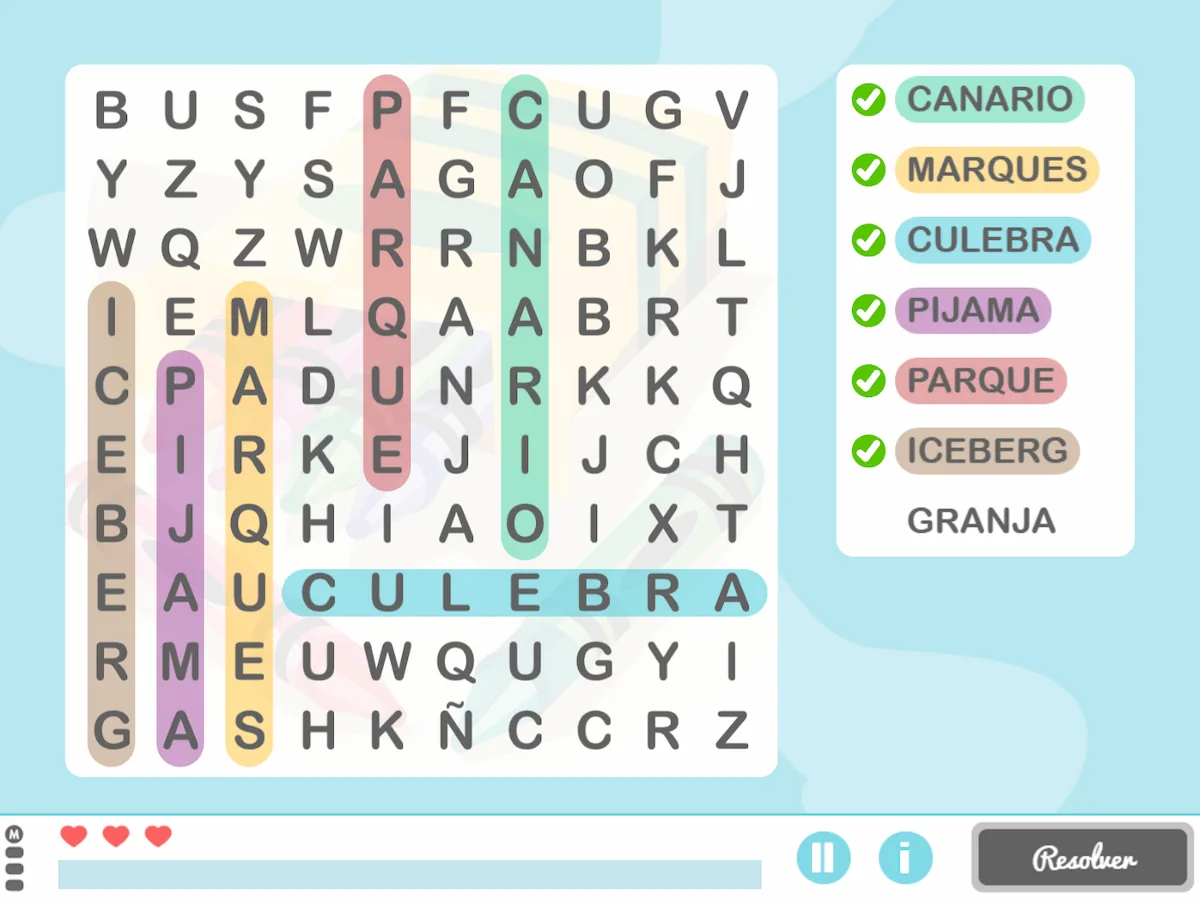 Actividad de NeuronUP - La Palabra Mágica